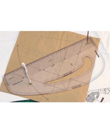 Liquidraw Pattern Maker Quilting Ruler - Metric Clear | Pattern Marking Tool - Buy Online on GoSupps.com
