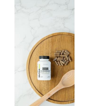 NutraBio Cissus Quadrangularis Extract 1200mg - Joint Health Support Enhance Mobility & Recovery | 60 Capsules - Buy Online on GoSupps.com