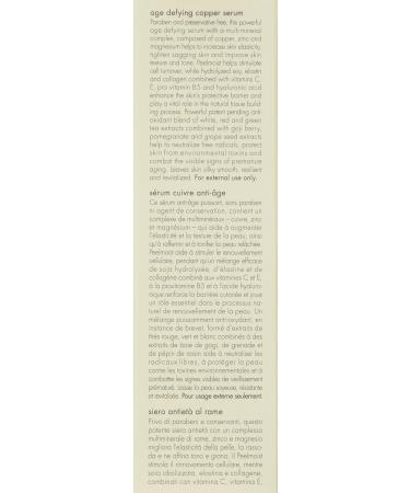 June Jacobs Age Defying Copper Serum - 1 Fl Oz | Anti-Aging Skincare | International Shipping - Buy Online on GoSupps.com