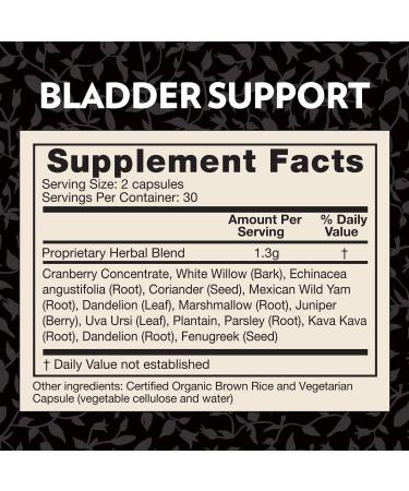 Crystal Star Bladder Support - 60 Vegetarian Capsules for Optimal Urinary Health - Buy Online on GoSupps.com