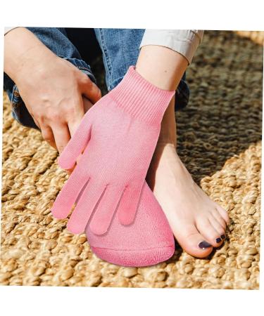 Beavorty 2 Sets Spa Moisturizing Socks Essential Oils for Sleep Foot Moisturizing Socks Lotion Gloves Hand Moisture Gloves Moisturizing Gloves Overnight Foot Skin Socks Cotton Short Boots - Buy Online on GoSupps.com