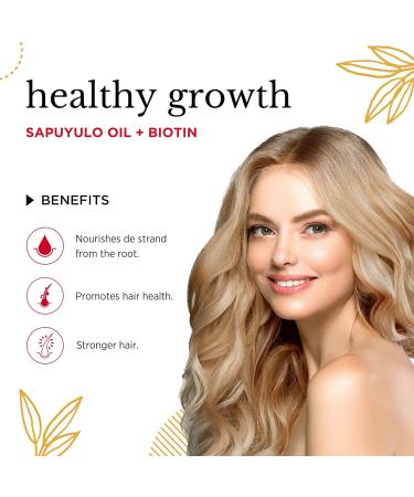 SHALOM Healthy Growth Complete Kit - Nourishing Hair Care with Sapuyulo Oil & Biotin | Shampoo Conditioner Hair Mask & Leave-In Conditioner | Salt Free Sulfate Free Paraben Free - Buy Online on GoSupps.com