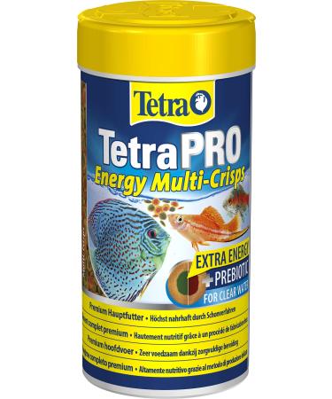 Tetra Pro Energy Multi -Crisp - Premium Fish feed with energy concentrate for increased vitality 250 ml dose per energy 250 ml (1 Series pack)