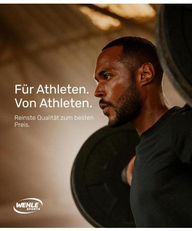 Pure Micronized Creatine Monohydrate Powder - 100% Vegan High Dose 200 Mesh - Wehle Sports 500g (100 Portions) - International Shipping - Buy Online on GoSupps.com