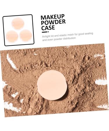 Beavorty 15 Sets Loose Powder Box with Puff Powder Holder for Cosmetic Korean Powder Containers Orange Pp - Buy Online on GoSupps.com