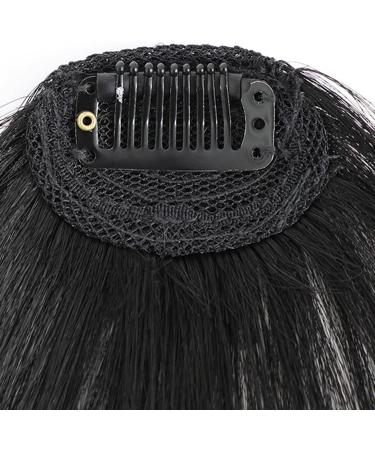 Meindin Clip in Bangs Real Hair | French Bangs Clip on Hair Bangs Extensions - Natural Color Clip on Neat Bangs Hair Extension Human Hair Bangs Extensions Stylish Hair Bangs Fringe Hairpieces Natural black - Buy Online on GoSupps.com