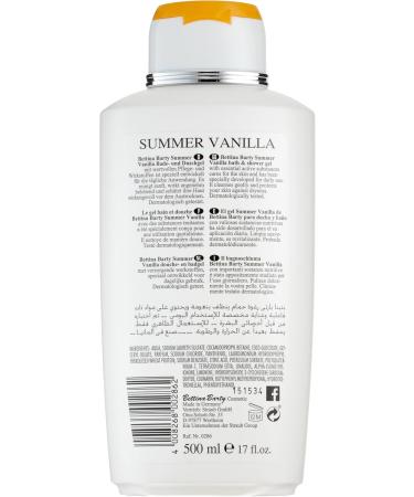 Bettina Barty Summer Vanilla Bath and Shower Gel 500 ml - Buy Online on GoSupps.com
