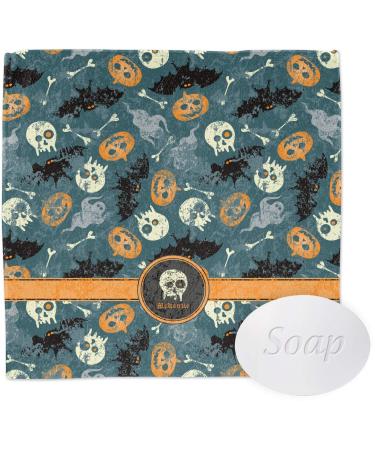 YouCustomizeIt Personalized Vintage/Grunge Halloween Washcloth