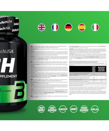 Buy Biotech USA GH - Hormone Regulator with Amino Acids & Vitamin B6 | Increase Growth Hormone Build Muscle & Burn Fat | 120 Capsules - Best eCommerce International Shipping - Buy Online on GoSupps.com