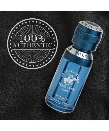 Beverly Hills Polo Club BHPC Men's Eau De Toilette Bonus Pack 1.7oz EDT + Bonus EDT Pocket Spray (Aqua) - Buy Online on GoSupps.com