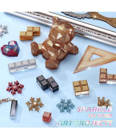 CHIZISX Pearlescent Powder Fine for Resin Crafts Multi-Purpose Resin for Body Glitter Cosmetics - Buy Online on GoSupps.com