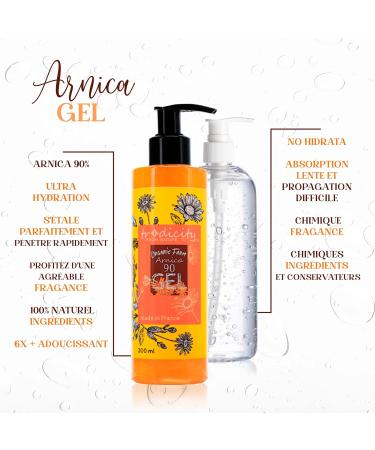 Gel d'Arnica Montana 90 % 300 ml Baume Haute Concentration Soulagement Douleurs Jambes Fatigu es Relaxation R cup ration Musculaire Post-entra nement Sportifs - Buy Online on GoSupps.com