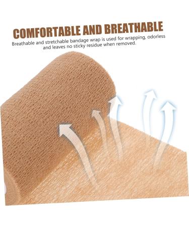Self Adhesive Elastic Ankle Sports Tape | Portable Athletic Tape for Fitness & Sports - Breathable Spandex Ankle Splint - Buy Online on GoSupps.com
