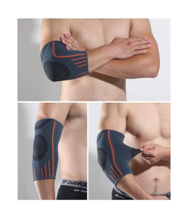 Rmolitty Elbow Support Brace for Men and Women - Single XL Elbow Sleeve for Tennis, Golfers, Powerlifting, Bodybuilding Sports - Buy Online on GoSupps.com
