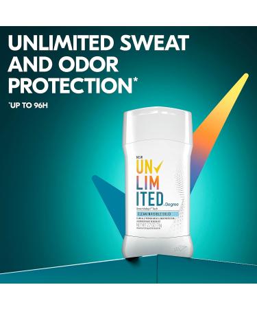 Degree Unlimited Antiperspirant Deodorant Stick 2 Count - SmartAdapt Tech, 2.7 oz - Buy Online on GoSupps.com