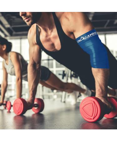 Long Gamma Flossing Bands - 2 Set | Latex Compression Muscle Tapes for Strength Training & Rehab | Improve Mobility & Accelerate Recovery - Blue - Buy Online on GoSupps.com