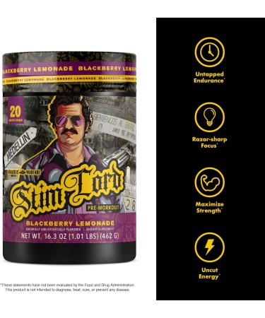 Anabolic Warfare Stim Lord Pre-Workout (BlackBerry Lemonade - 20 Servings) - Buy Online on GoSupps.com