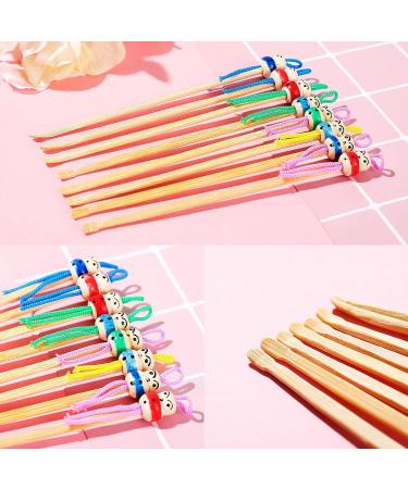 100 Piece Bamboo Ear Cleaner Ear Pick Mix - Handmade, Cute Doll Design - Wax Remover Cleaning Tool for Adults - Buy Online on GoSupps.com