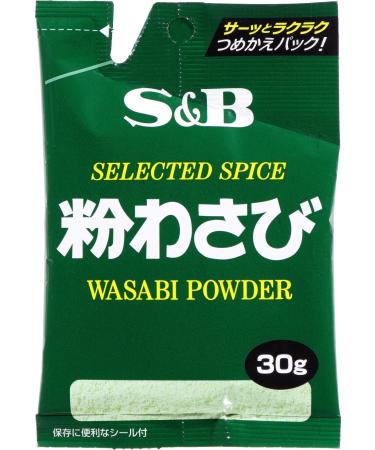 S & B bag containing powder wasabi 30gX10 pieces