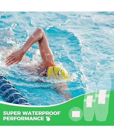 Buy Ourmed Universal Waterproof Bandages - 200 Count Flexible Latex-Free Non-Stick for Cuts & Abrasions - International Shipping Available - Buy Online on GoSupps.com