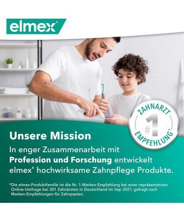 Elmex Sensitive Professional Gentle White Toothpaste 75ml - Instant Pain Relief & Discoloration Removal - Medical Tooth Cleaning - Buy Online on GoSupps.com