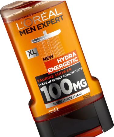 L'Oreal Paris Men Expert Shower Gel Hydra Energetic 300 ml - Buy Online on GoSupps.com