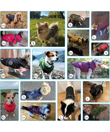 Buy Savlot Black Dog Jacket - Winter Vest & Sleeveless Cotton Padded Pet Skiing Costume (XS) - International Shipping Available - Buy Online on GoSupps.com