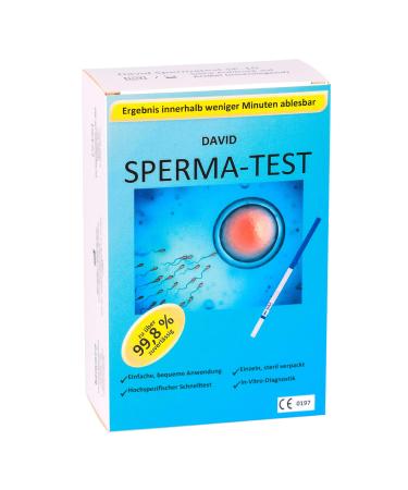5 x David sperm test set semen sperm fertility test