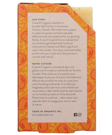 Crate 61 Vegan Citrus Soap Pack - 6 Handmade Bars with Essential Oils (4oz) for Men & Women - Buy Online on GoSupps.com