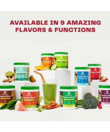 Amazing Grass Greens Blend Superfood Powder with Spirulina & Probiotics - 60 Servings Berry Flavor - Buy Online on GoSupps.com