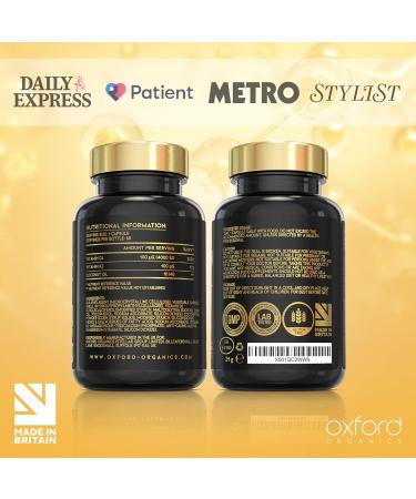 High Strength Vitamin D3 K2 Capsules - 4000 IU D & 100mcg K MK7 - Coconut MCTs for Absorption | 60 Capsules, 2 Month Supply | UK Made & Vegetarian - Buy Online on GoSupps.com