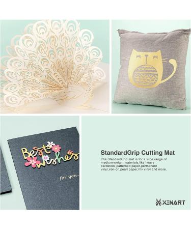 Xinart 12x12 Inch Cutting Mat Variety Pack for Cricut Maker 3 and Explore 3 - Green Blue Purple Adhesive Mats - Replacement Cutting Mats for Cricut - 3 Pack - Buy Online on GoSupps.com