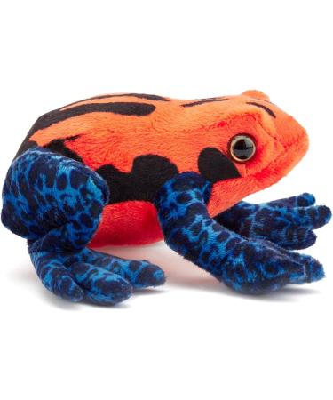 Zappi Co 100% Recycled Plush Poison Dart Frog Toy (15cm) - Eco-Friendly Stuffed Animal for Newborns - Buy Online on GoSupps.com