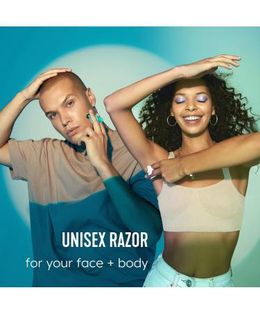 EvoShave Series 2 Unisex Razor - Bidirectional 3-Blade Cartridges (1 Pack) - International Shipping Available - Buy Online on GoSupps.com