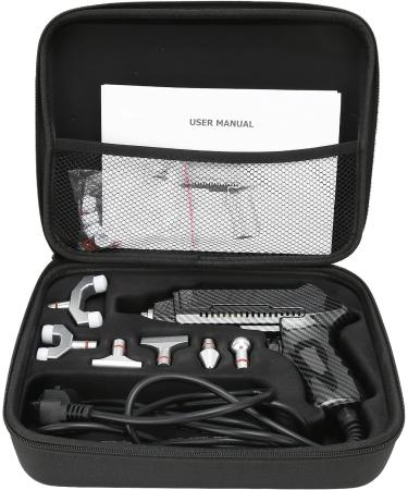 Buy Chiropractic Tools: Electrical Massager with 6 Heads - 30 Steps Spinal Adjustment Tool in Black - Buy Online on GoSupps.com