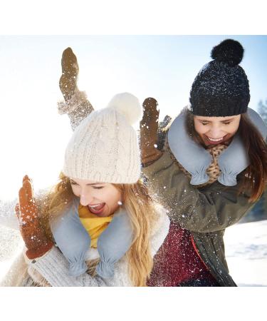 U-Shape 2L Hot Water Bottle - Soft Cover for Neck & Shoulder Pain Relief | Removable Fleece | Premium Gray Heat Bottle - Buy Online on GoSupps.com