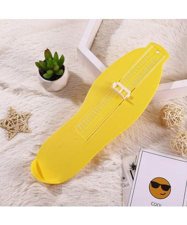 Healifty Shoe Sizer Measuring Device for Adults and Kids - Yellow Foot Measurement Gauge - Buy Online on GoSupps.com