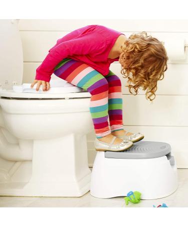 Munchkin Arm & Hammer Multi-Stage 3-in-1 Potty Seat - Grey | Potty Chair, Trainer Ring, Step Stool - Buy Online on GoSupps.com