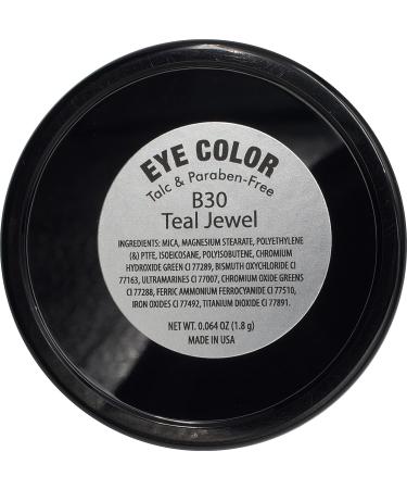 Pure Ziva Teal Jewel Shimmering Green Emerald Forest Vegan Eyeshadow - Talc & Paraben Free - Buy Online on GoSupps.com