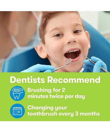 Firefly Light-Up Timer Kids Toothbrush 2 Pack - Soft Bristles with Suction Cup | Assorted Colors - Buy Online on GoSupps.com