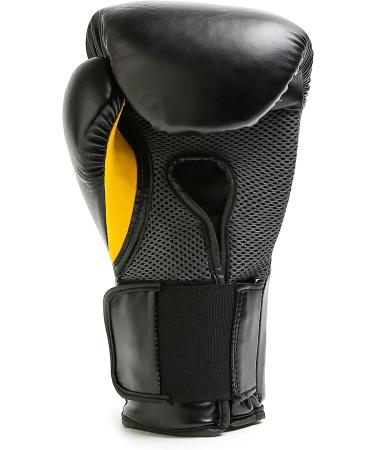 Everlast Elite Pro Style Training Gloves - Black (16 oz) - Buy Online on GoSupps.com