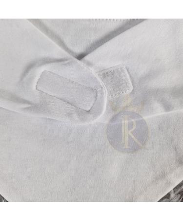 Royal Icon Baby Bandana Bibs - Set of 3/6/12Pc White Bibs for Newborn Boys and Girls 0-6 Months - Stylish, Soft, and Absorbent Dribble Bibs - Buy Online on GoSupps.com
