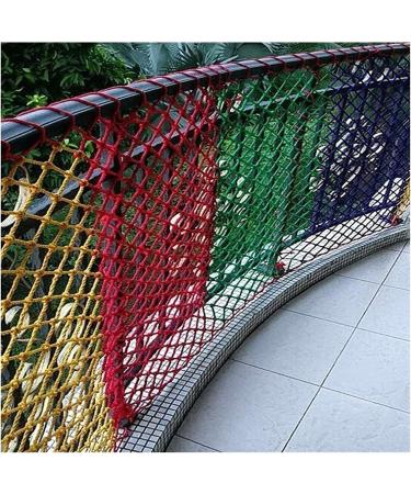 Color Cargo Decoration Net Birds Net Playground Railing Garden Fence Rope Net Security Net for Stair Kids Climbing Protective Net (1x2m(3x6ft)) () - Buy Online on GoSupps.com
