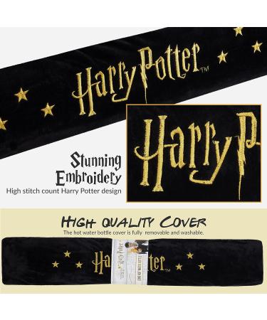 Harry Potter Long Hot Water Bottle with Cover 2L - Shoulder & Neck Relief | Perfect Harry Potter Gift for All Ages - Buy Online on GoSupps.com
