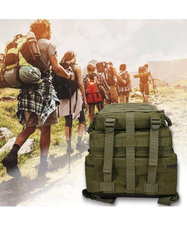 YAKEDA 45L Military Tactical Backpack - Army Survival Pack for Men - Large 3 Day Assault Bag - Green - Buy Online on GoSupps.com
