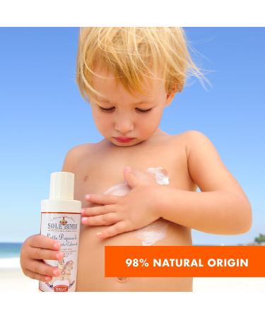 Helan Zool Bimbi Soothing aftersun lotion for children vitamin E aloe vera calendula moisturizing aftersun with jojoba oil olive oil soothing body lotion chamomile Made in Italy 200 ml - Buy Online on GoSupps.com