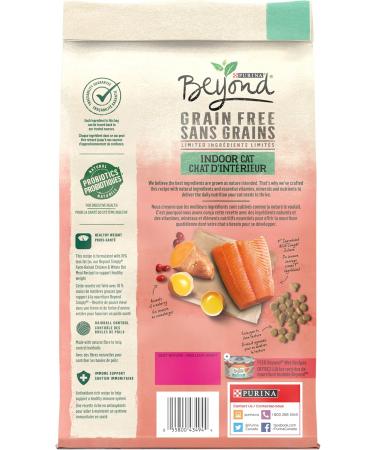 Beyond Grain Free Natural Dry Cat Food Wild-Caught Whitefish & Free Run Egg - 1.36 kg Bag & Grain Free Natural Dry Cat Food Indoor Cat Wild-Caught Salmon & Egg - 1.36 kg Bag - Buy Online on GoSupps.com