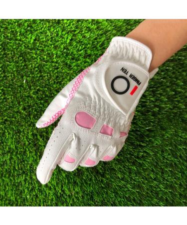 Lovmead Women's Leather Golf Gloves | All-Weather 3D Performance Slipproof Comfort S-XL - Perfect for Summer Play - Buy Online on GoSupps.com