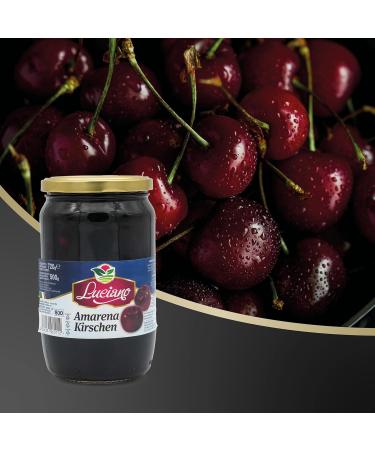 Luciano Amarena Cherries - Sweet Italian Preserved Cherries in 500g | International Shipping Available - Buy Online on GoSupps.com