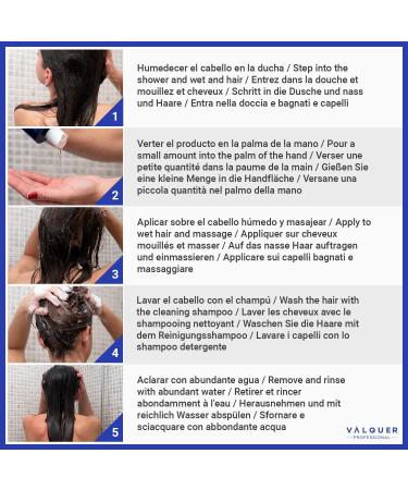 Valquer Profesional Special Egg Shampoo for Hair Salon for Professional Carafa 5 L - Buy Online on GoSupps.com